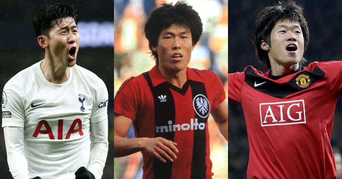英国媒体评选的亚洲最伟大足球运动员TOP 15 韩国人占据。